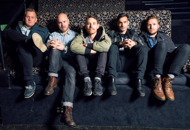 Portrait of Boy & Bear at School Night, part of Red Bull Sound Select Presents 30 Days in LA, at Bardot, in Los Angeles, CA, USA on 16 November, 2015.