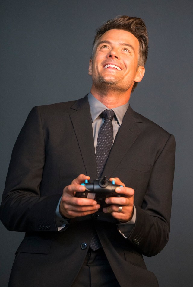 Behind the scenes with Josh Duhamel for Sharper Image. Photos by Colin Young-Wolff
