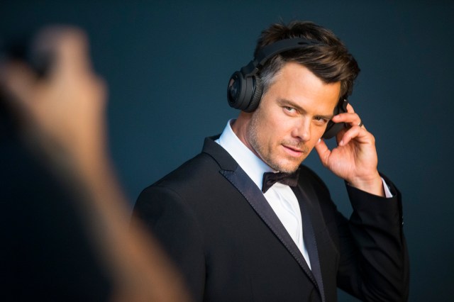 Behind the scenes with Josh Duhamel for Sharper Image. Photos by Colin Young-Wolff